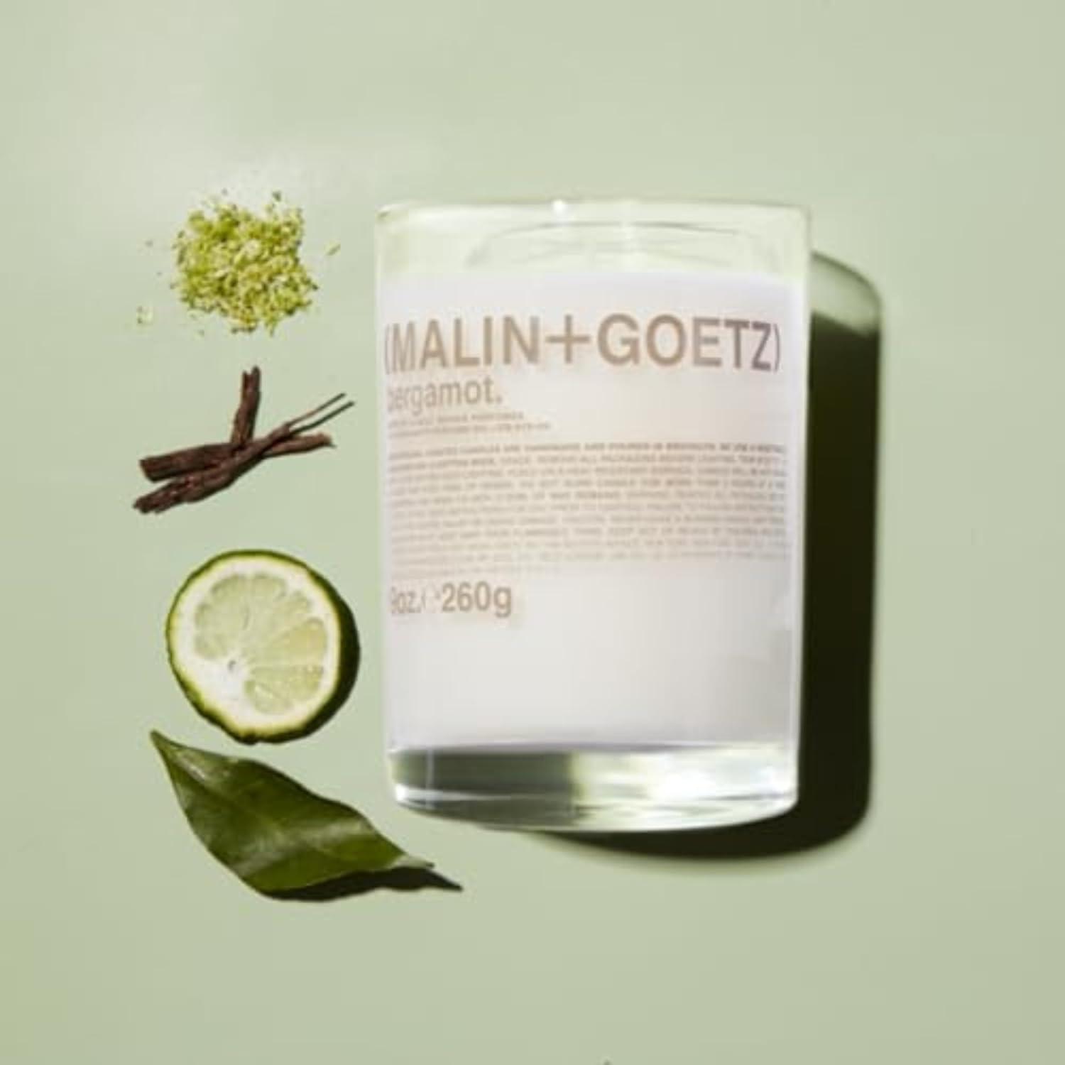 Brooklyn Hand-Poured Beeswax Bergamot Scented Candle