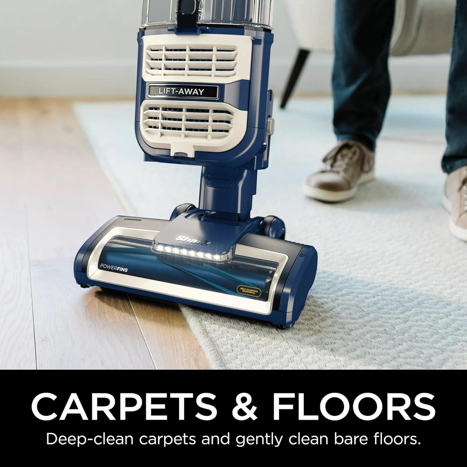Shark® Rotator® Lift-Away® Upright Vacuum with PowerFins™ and Self-Cleaning Brushroll, ZD400