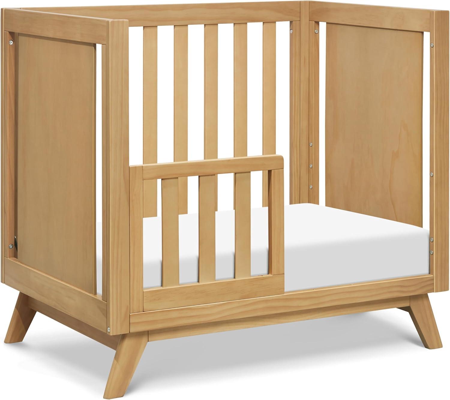 Otto 3-in-1 Convertible Mini Crib with 4" Mattress