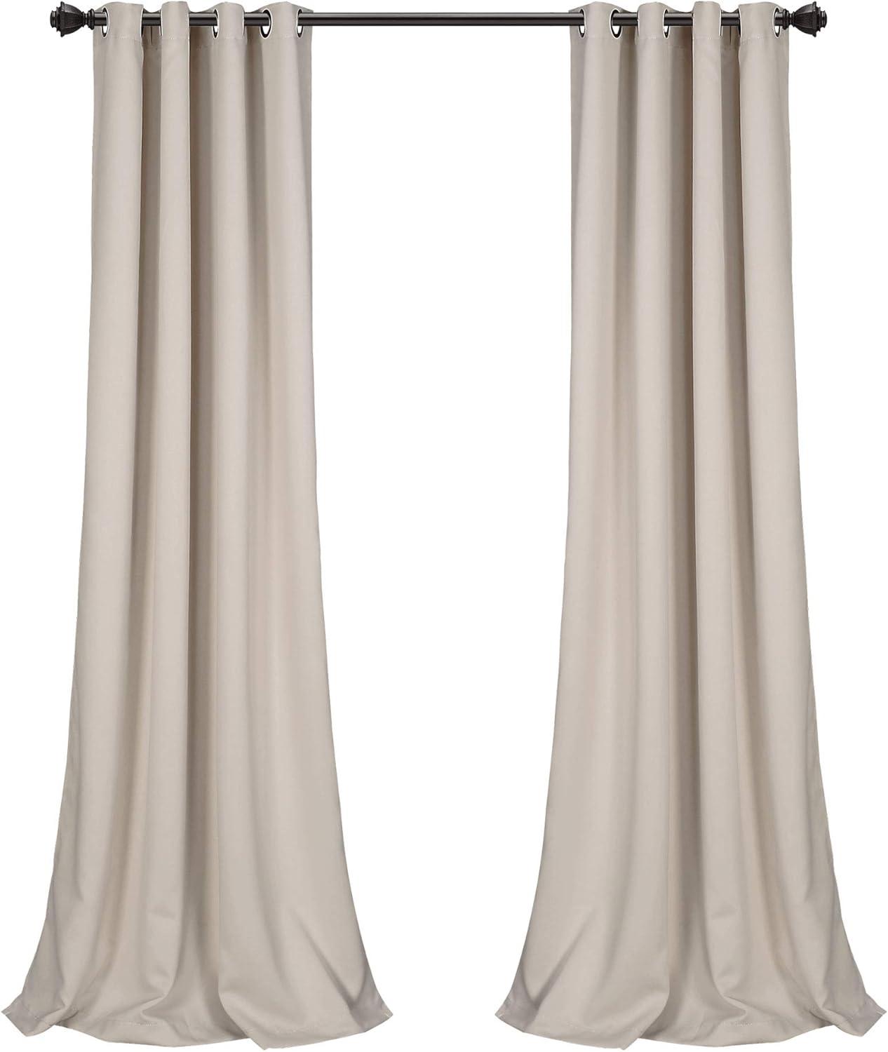Lush Decor Insulated Polyester Blackout Curtain Pair (Set of 2)