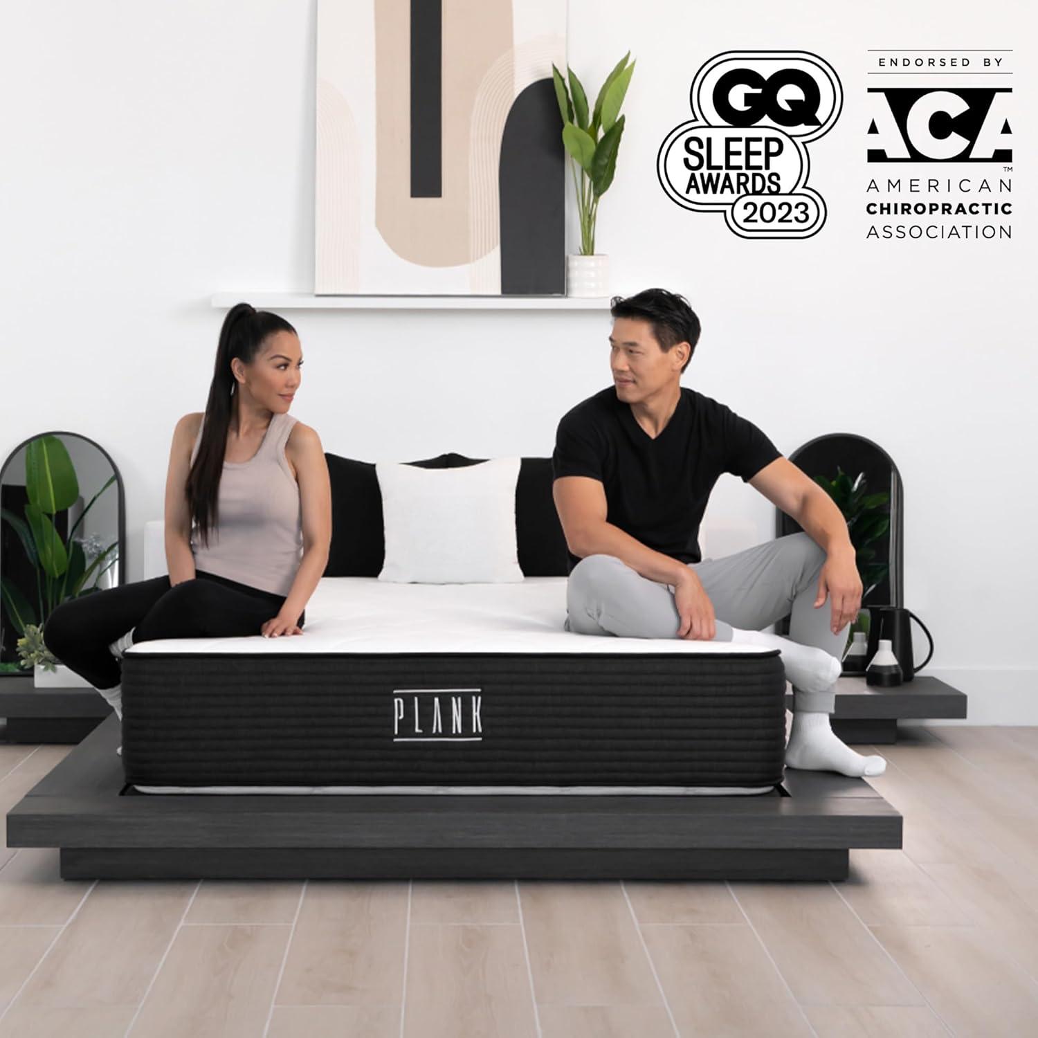 Brooklyn Bedding Brooklyn Bedding Plank 13" Luxe Two Sided Firm / Ultra Firm Mattress with Cooling Cover