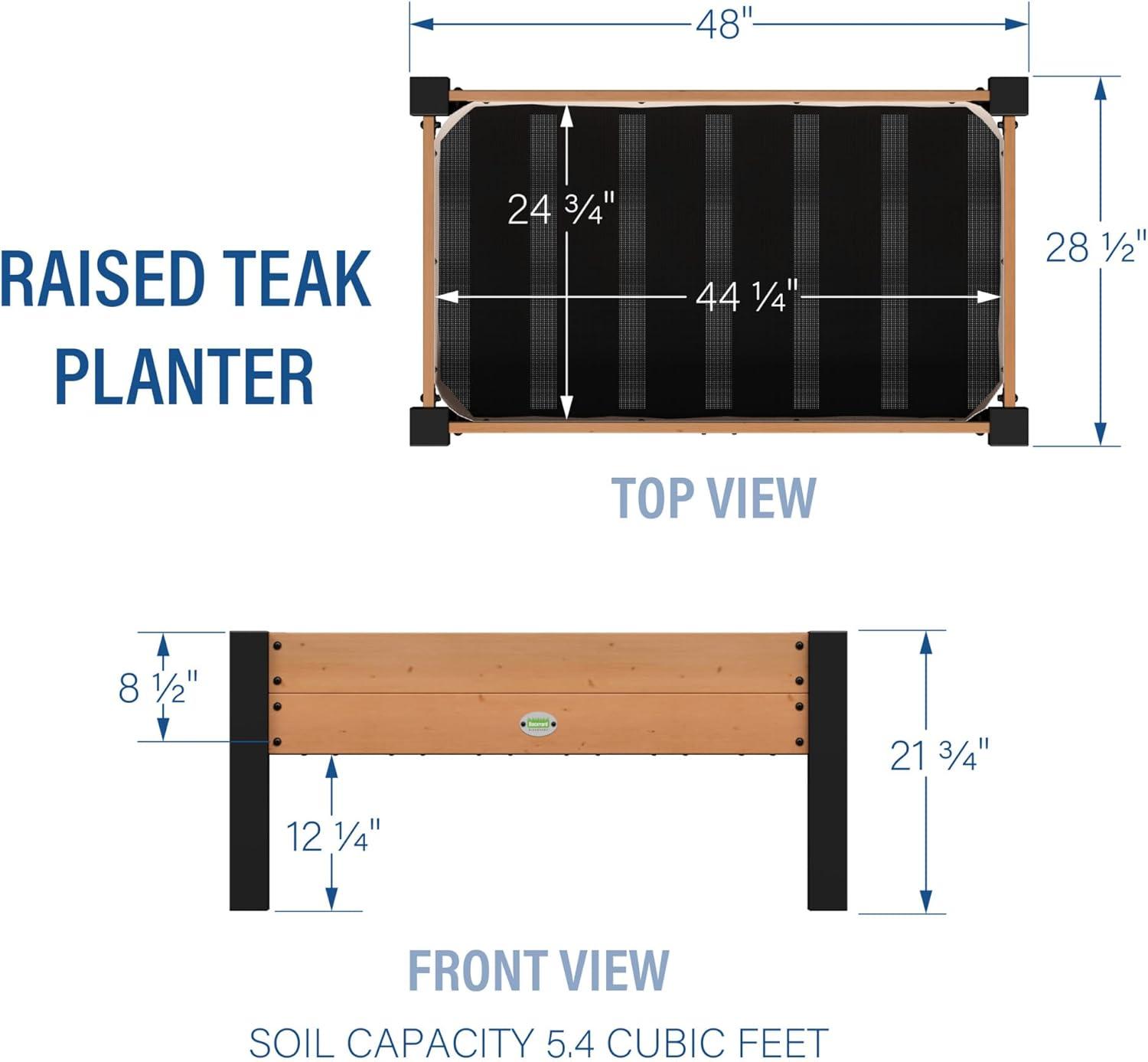 Wood Elevated Planter