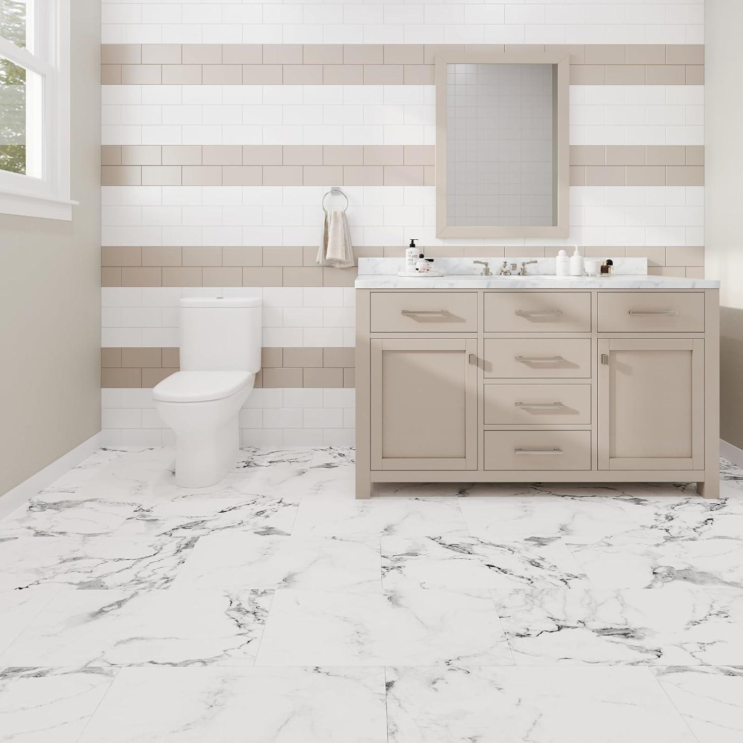 Lucida USA MaxCore Terra 22mil x 12" W x 24" L Click Lock Vinyl Tile Flooring