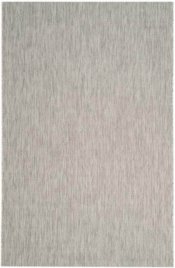 Courtyard CY8520 Power Loomed Indoor and Outdoor Area Rug - Grey/Grey - 6'7"x6'7" - Safavieh