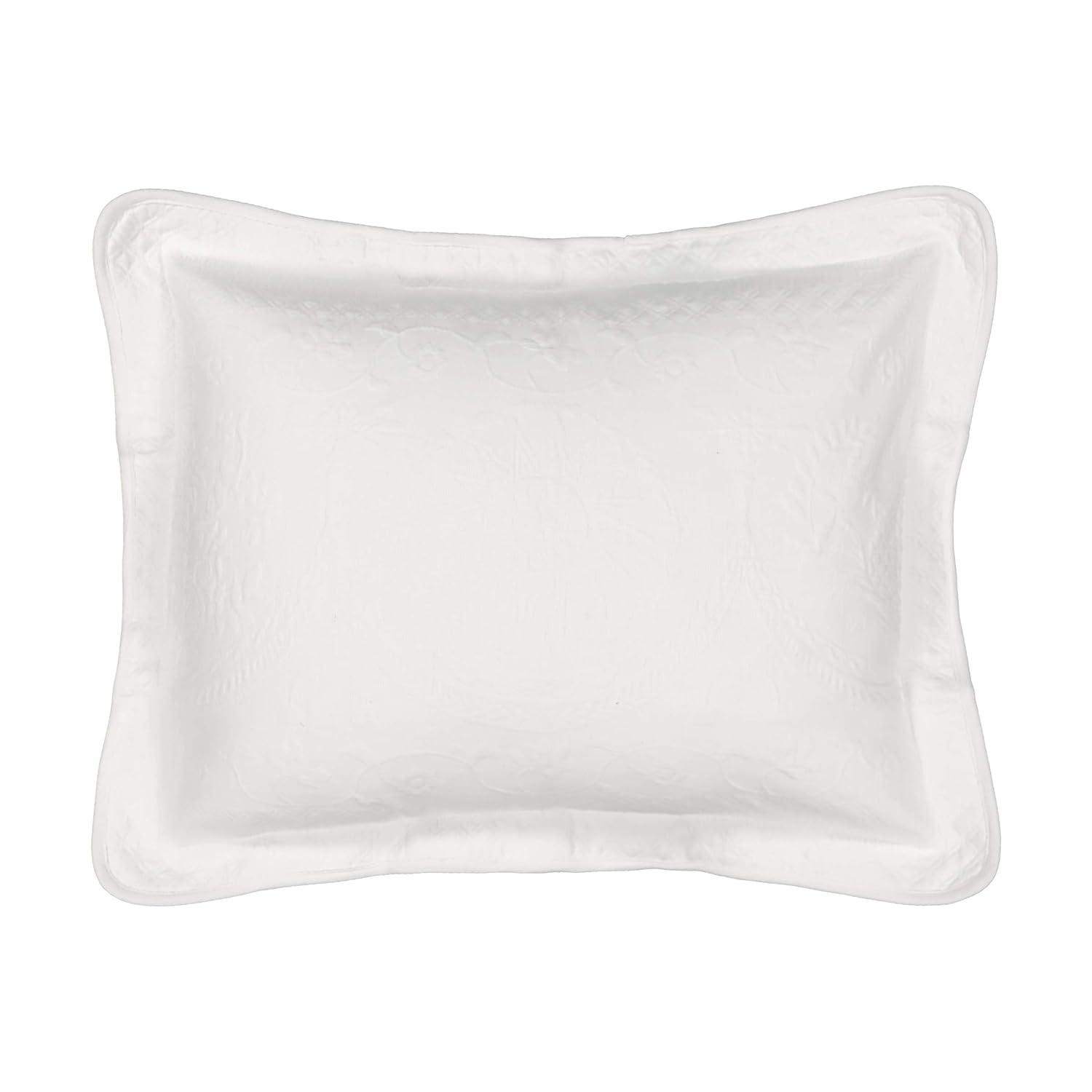 Historic Charleston King Charles Matelasse Cotton Pillow Sham