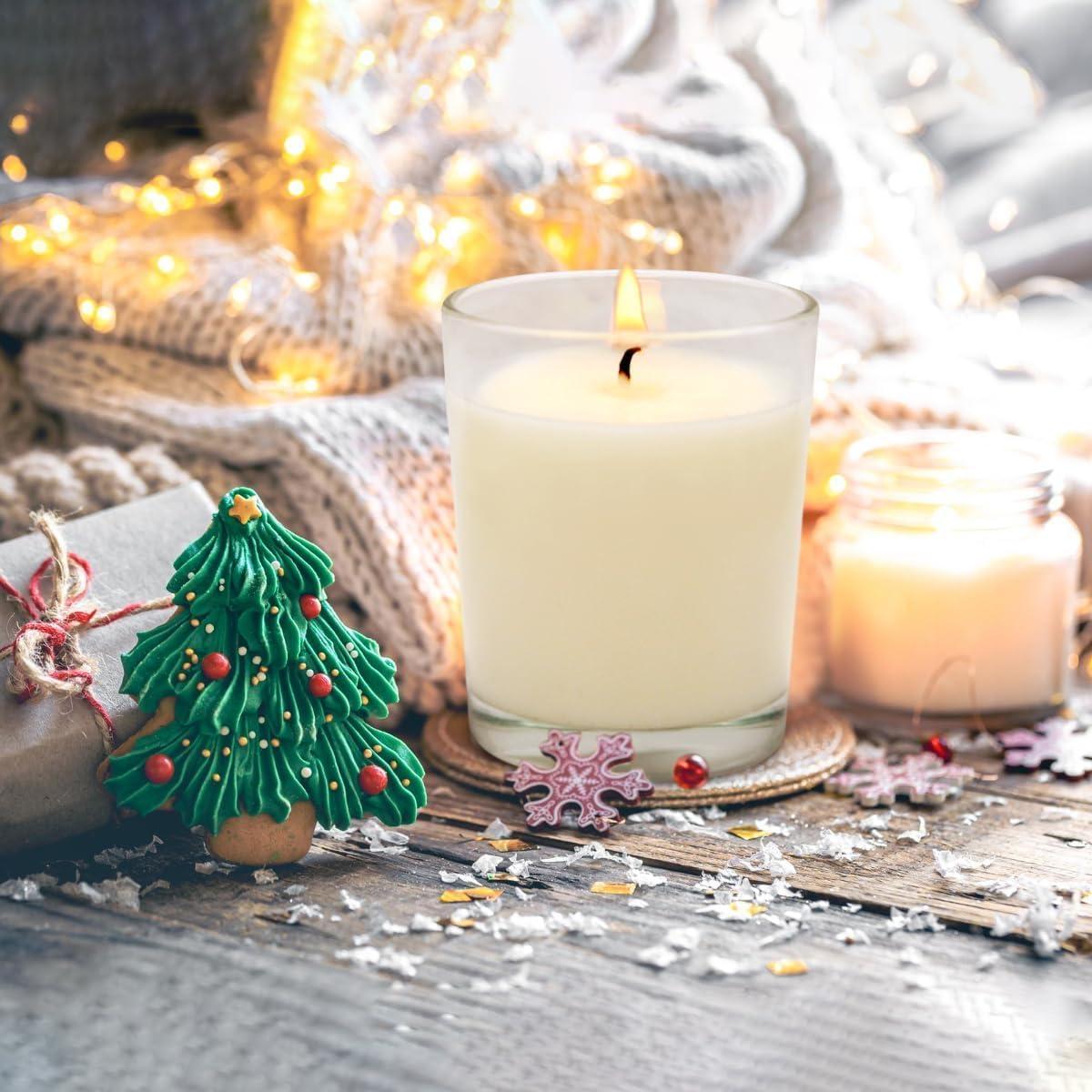 The Party Aisle™ Stonebriar Unscented Votive Candle with Glass Holder (Set of 48)