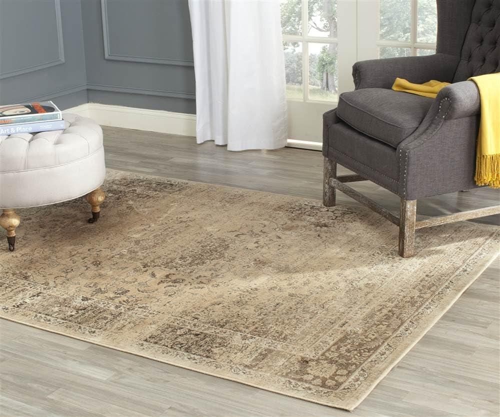 SAFAVIEH Vintage Hartley Traditional Area Rug, Warm Beige, 11' x 15'