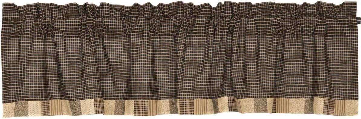VHC Brands Kettle Grove Cotton Tailored Window Valance in