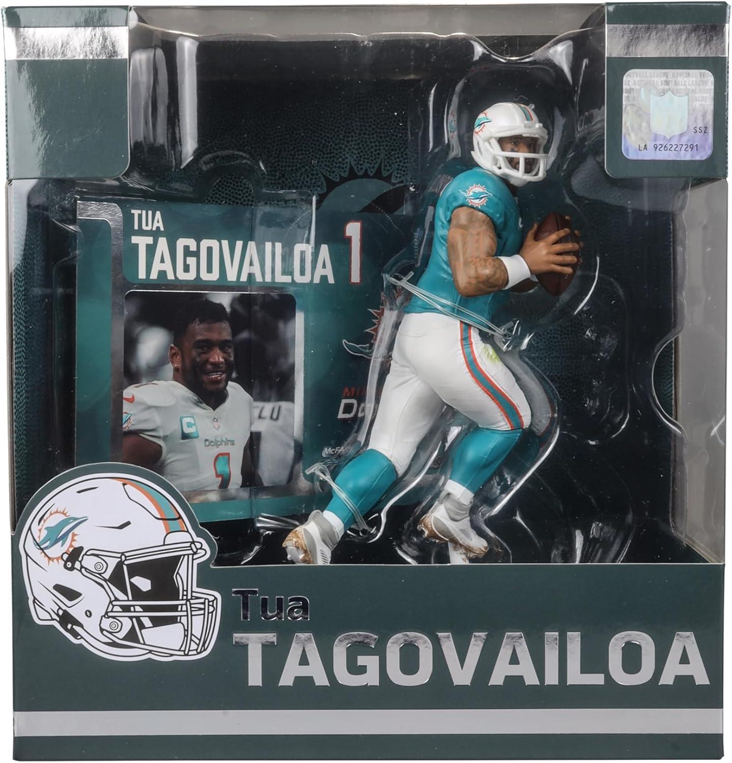 Tua Tagovailoa Miami Dolphins Mcfarlane NFL Legacy Figure