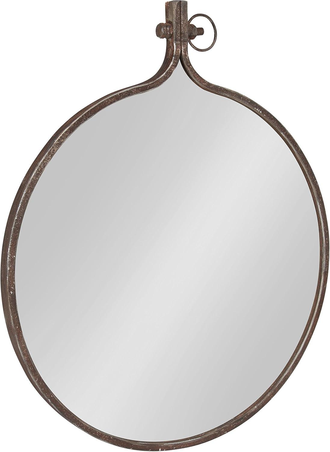 Yitro Metal Framed Wall Mirror - Kate & Laurel All Things Decor