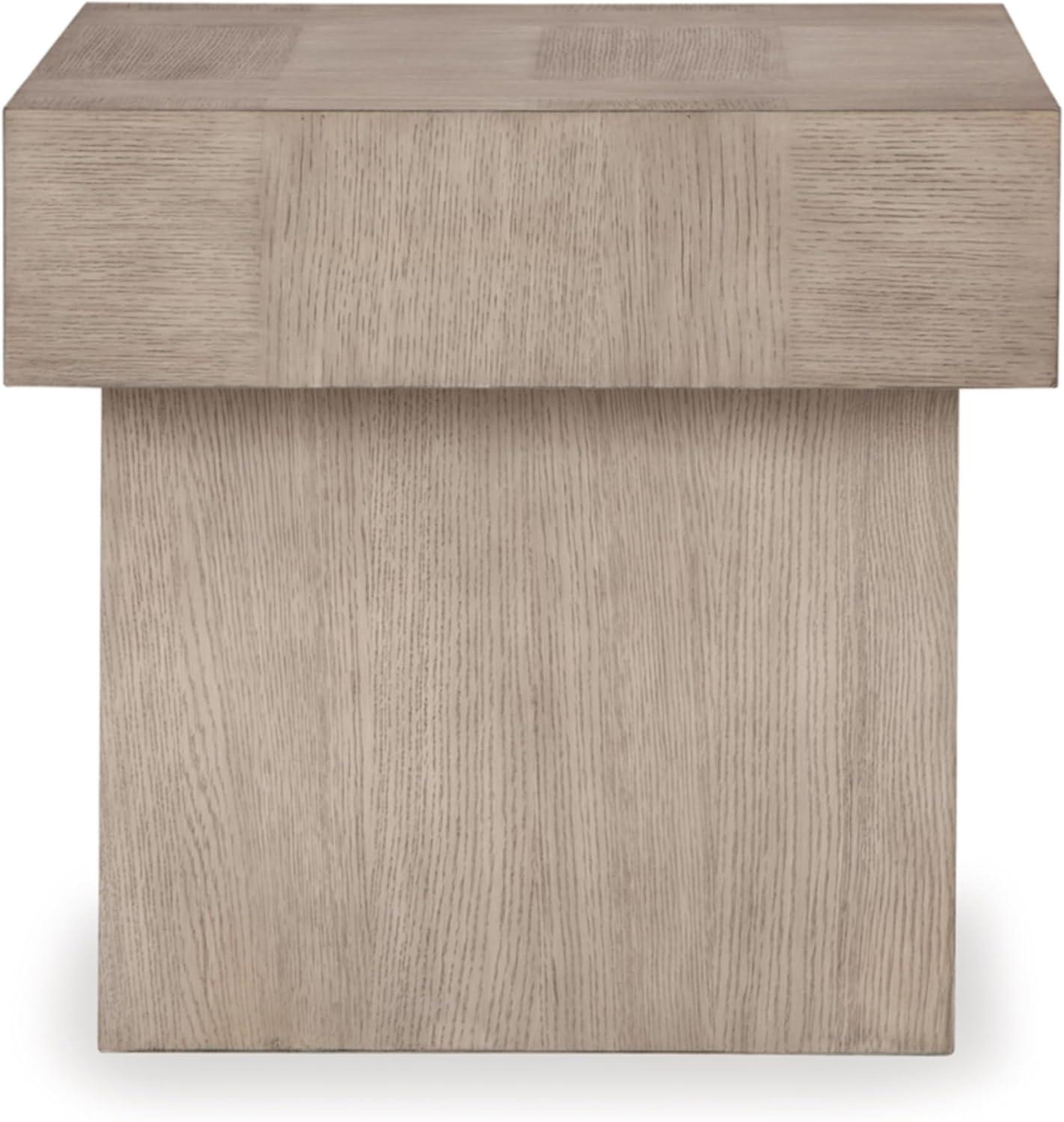 Signature Design by Ashley Jorlaina End Table, Light Grayish Brown