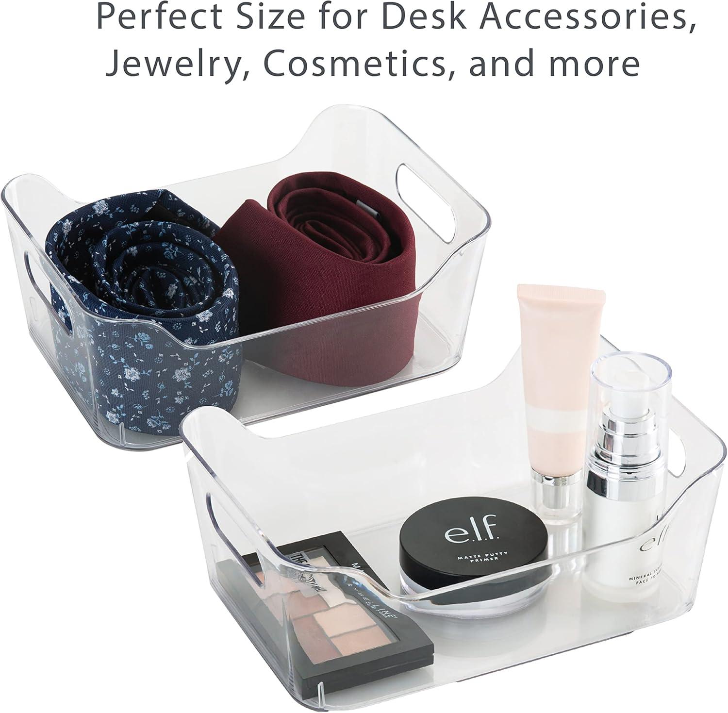 Simplify Simplify Plastic Bin (Set of 3)