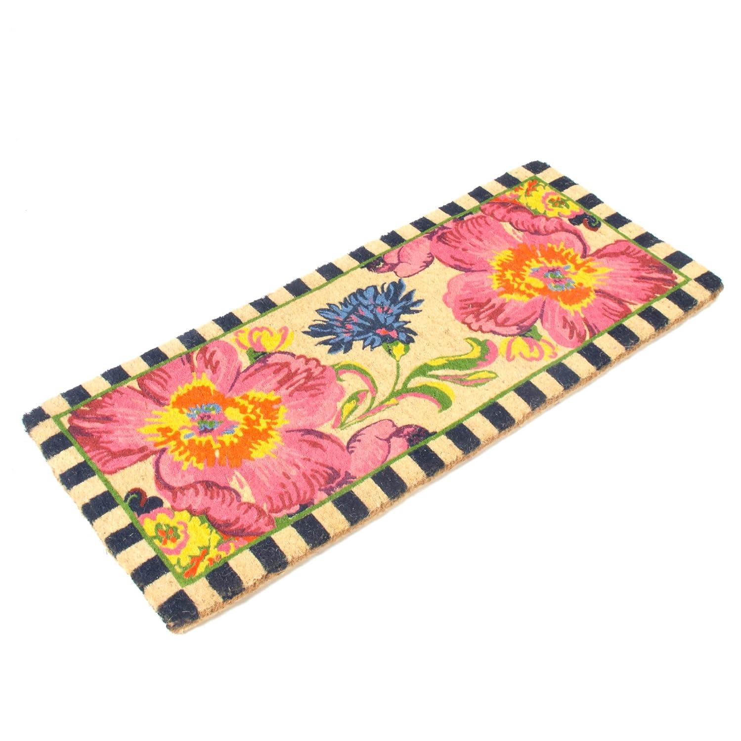 MacKenzie-Childs Flower Market Double Door Entrance Mat