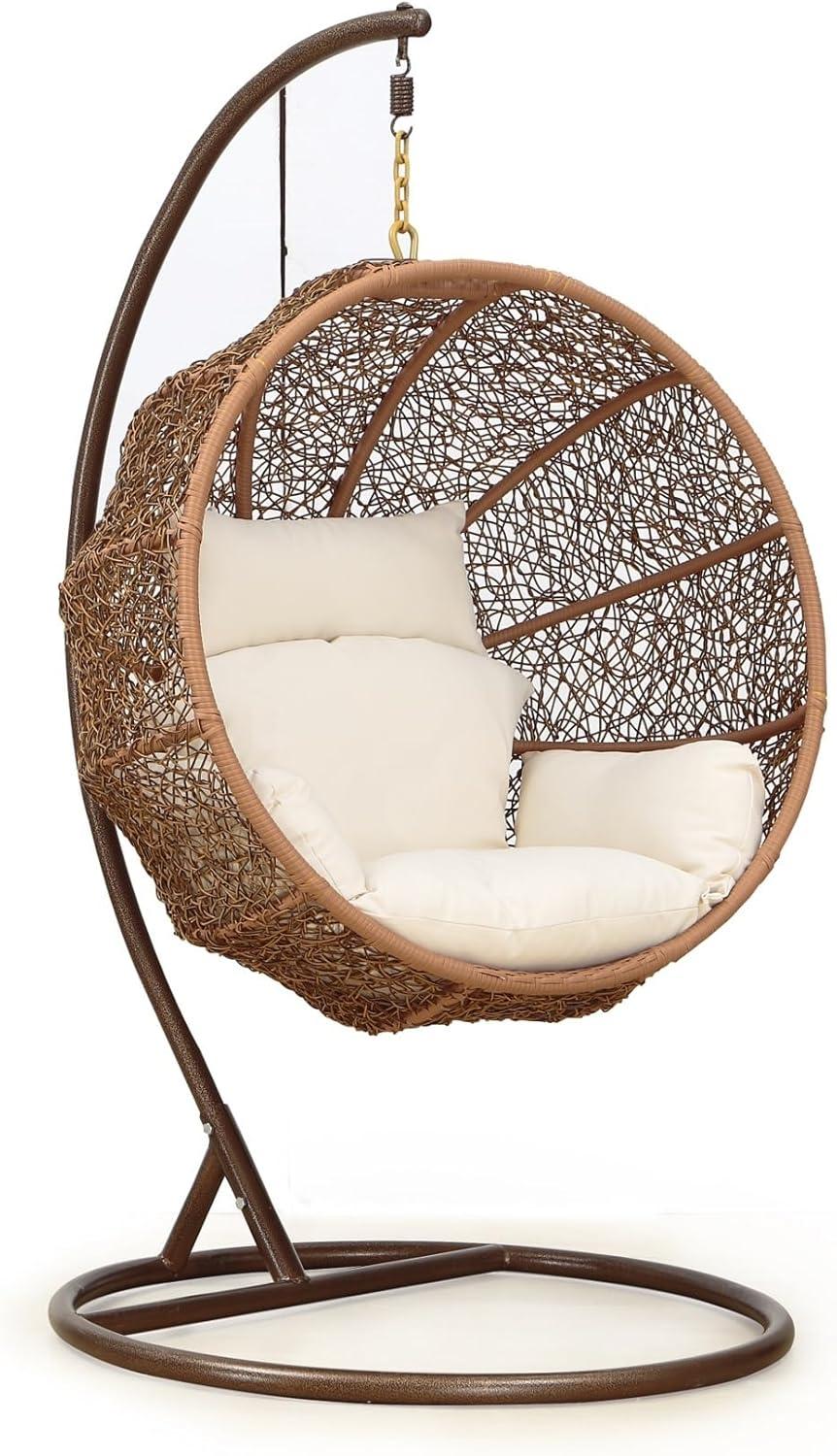 Dakota Fields Kamberlyn 1 Person Swing Chair with Stand
