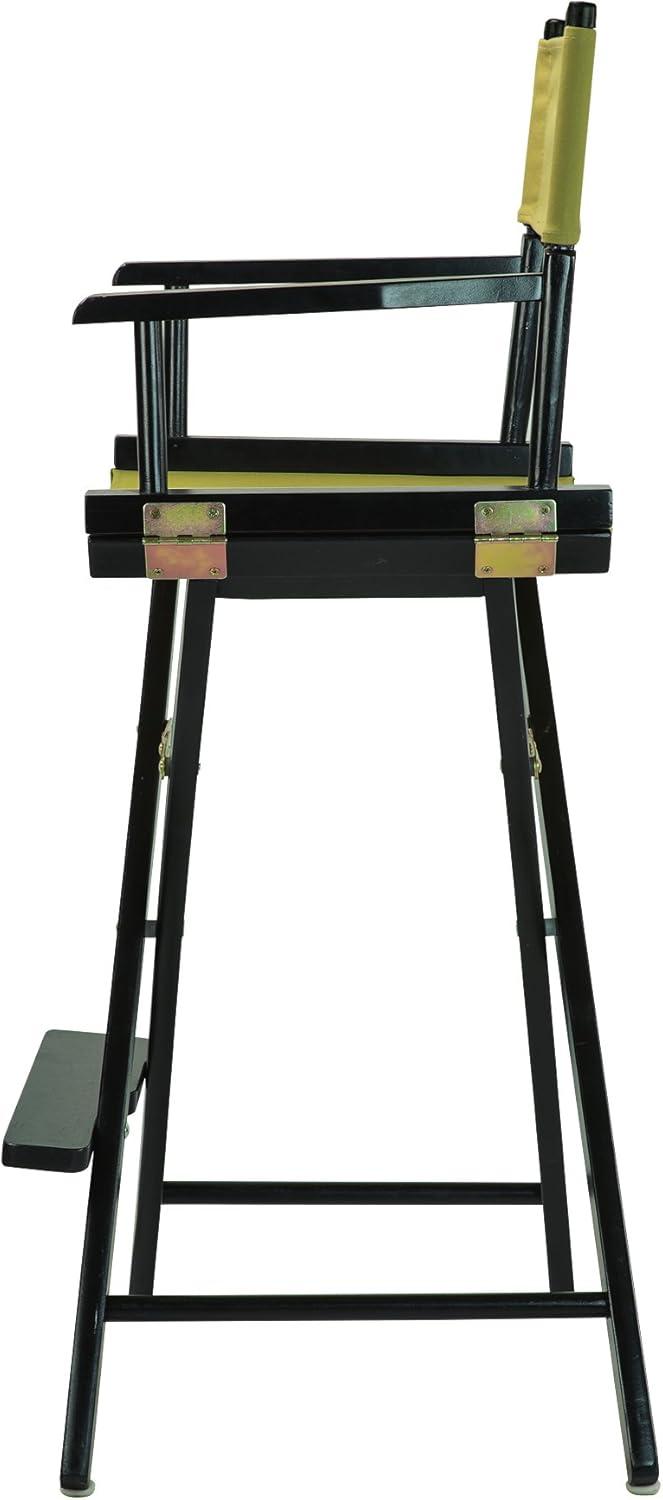 "30" Director's Chair Black Frame-Olive Canvas"