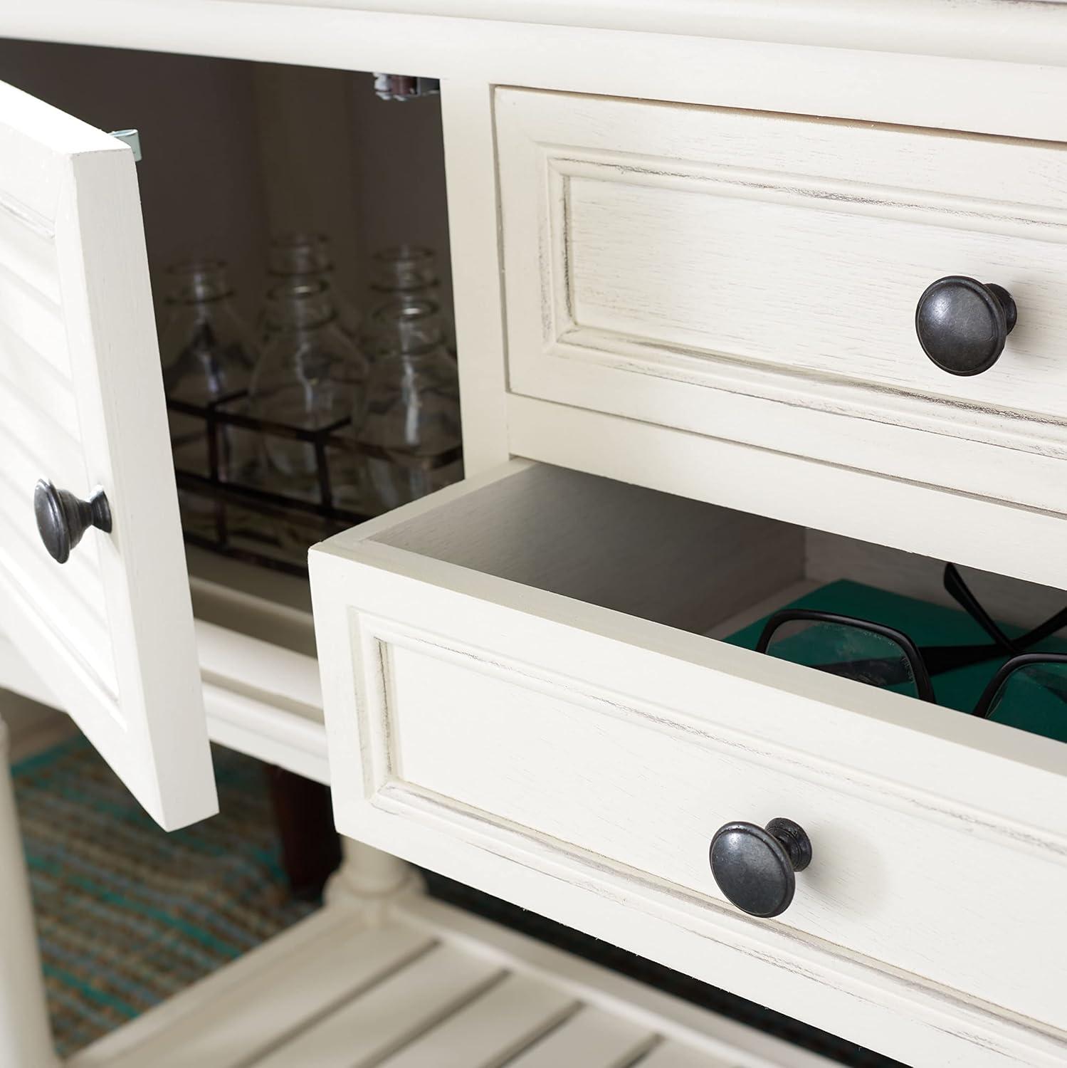 Tate 2 Drawer 2 Door Console Table - CNS5722A - Off-White - Safavieh