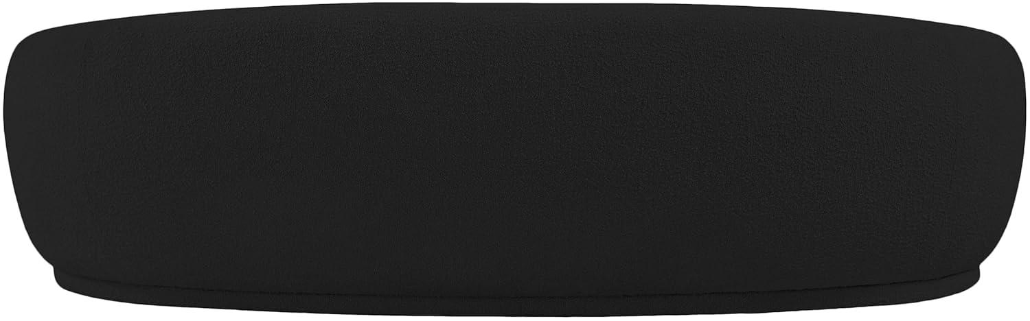 Meridian Furniture Hyde Cream Boucle Fabric Sofa