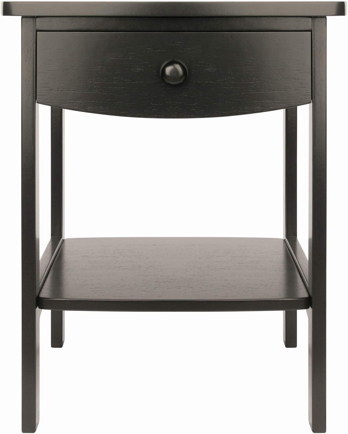 Claire Nightstand - Black - Winsome