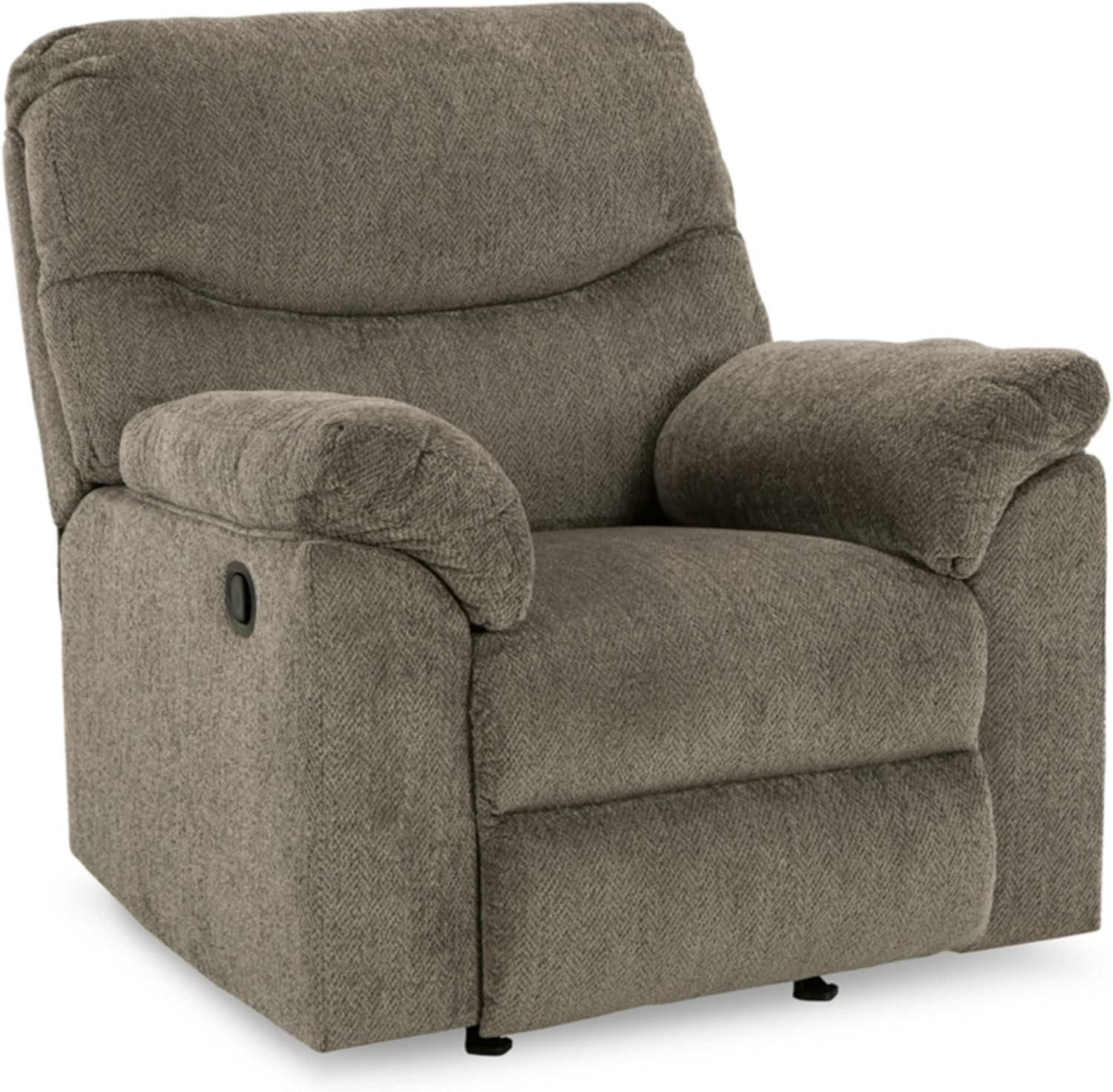 Alphons Putty 39'' Contemporary Metal Rocker Recliner