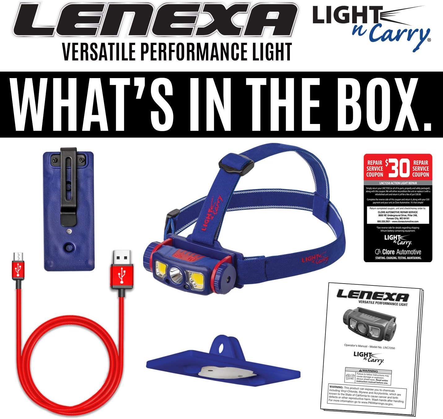 Clore Automotive Light-N-Carry LNC7250 LED COB Versatile Action Light