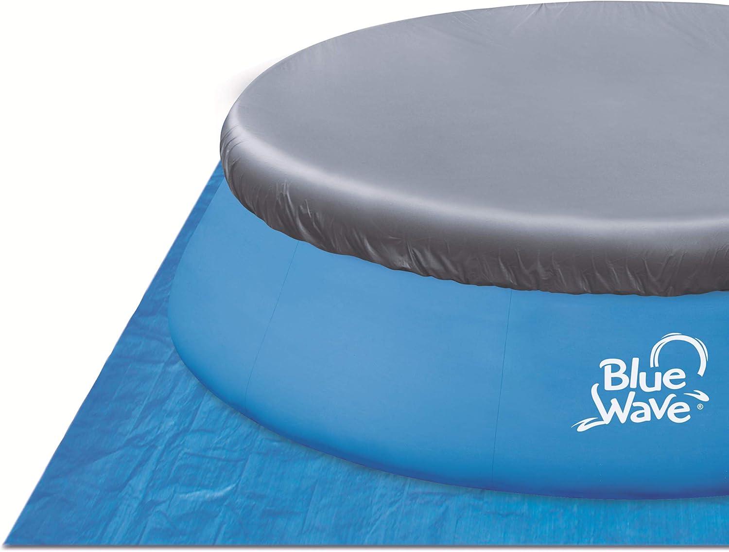 Blue Wave 9ft Round 30in Deep Speed Set Family Pool with Cover