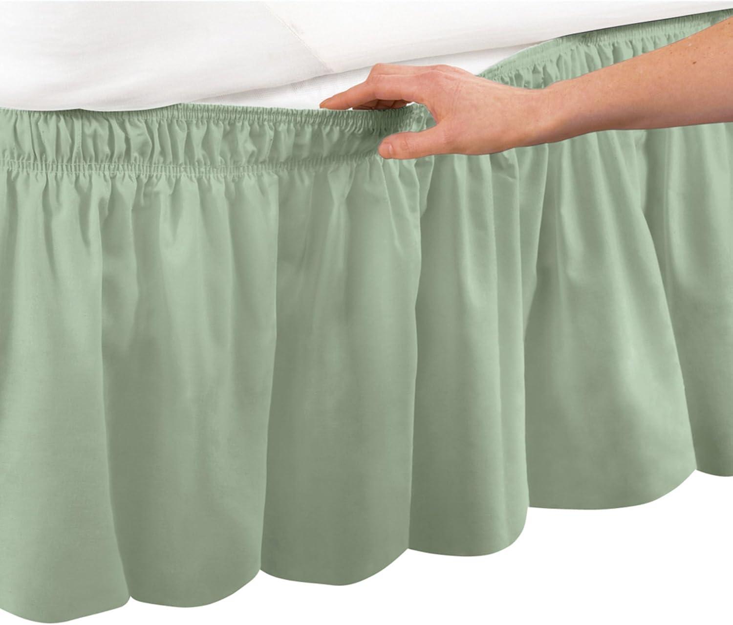 Ruffled Wrap Around Bed Skirt