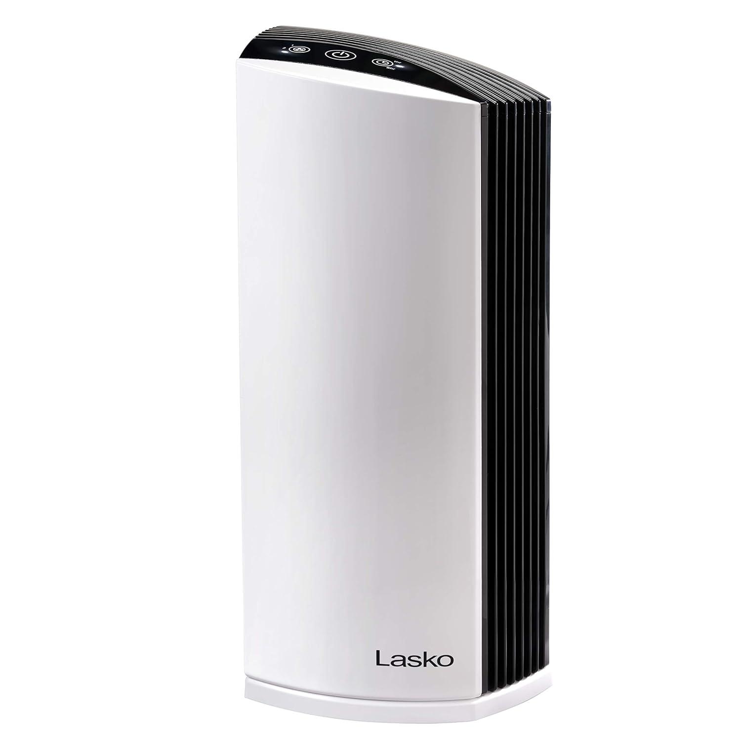 Lasko Lasko Tabletop Air Purifier with True HEPA Filter