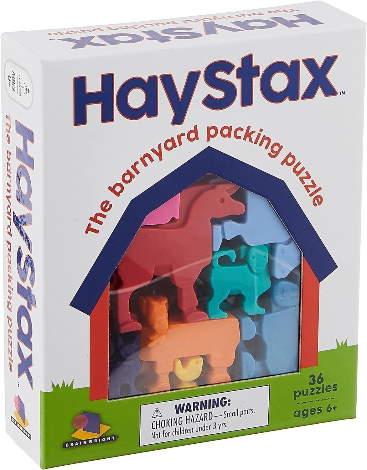 Hay Stax - Brainwright - The Barnyard Packing Puzzle