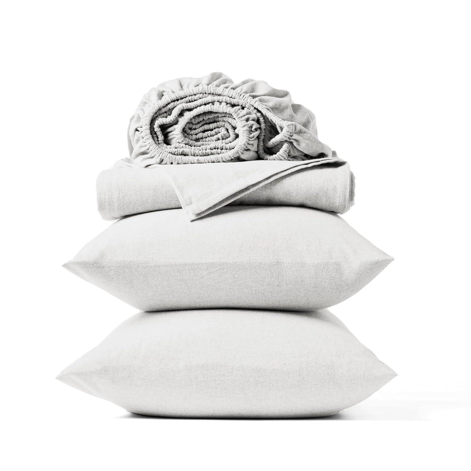 Organic Crinkled Percale Sheet Set