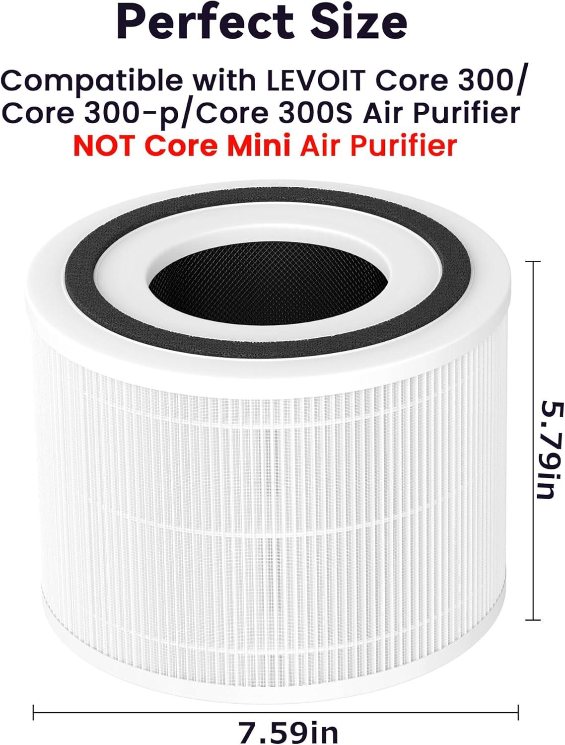 Core 300 White 3-in-1 HEPA Air Purifier Replacement Filter