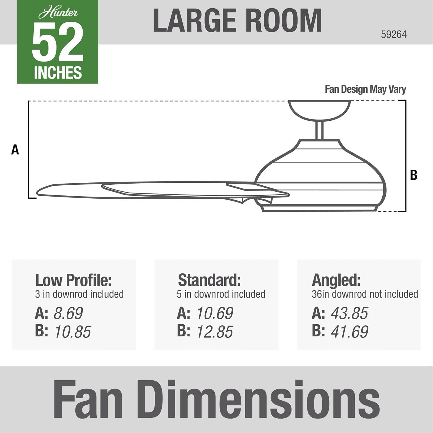 52" Cassius 3 - Blade Outdoor Standard Ceiling Fan with Pull Chain