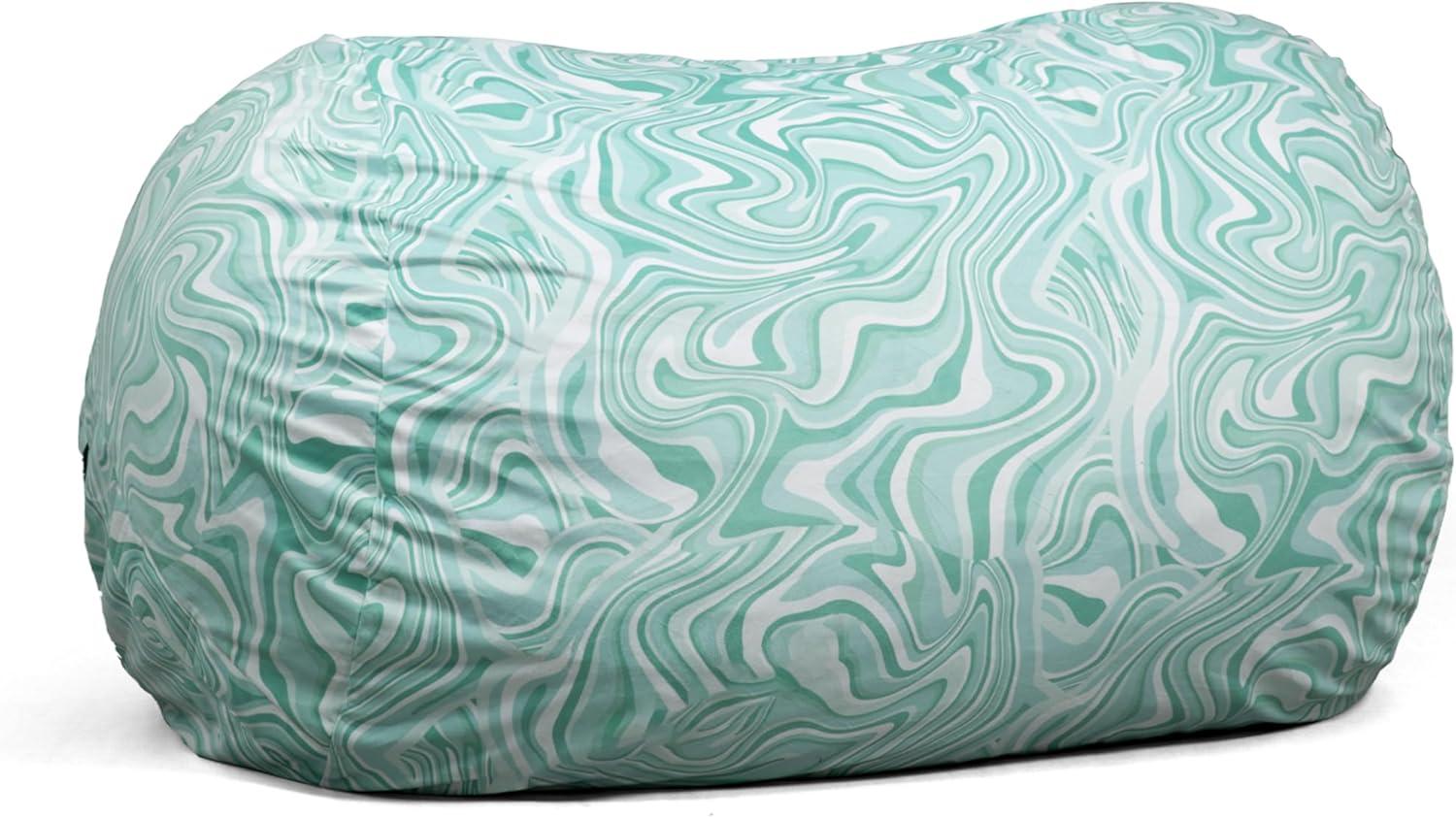 Groovy Green Extra Large Memory Foam Bean Bag Sofa