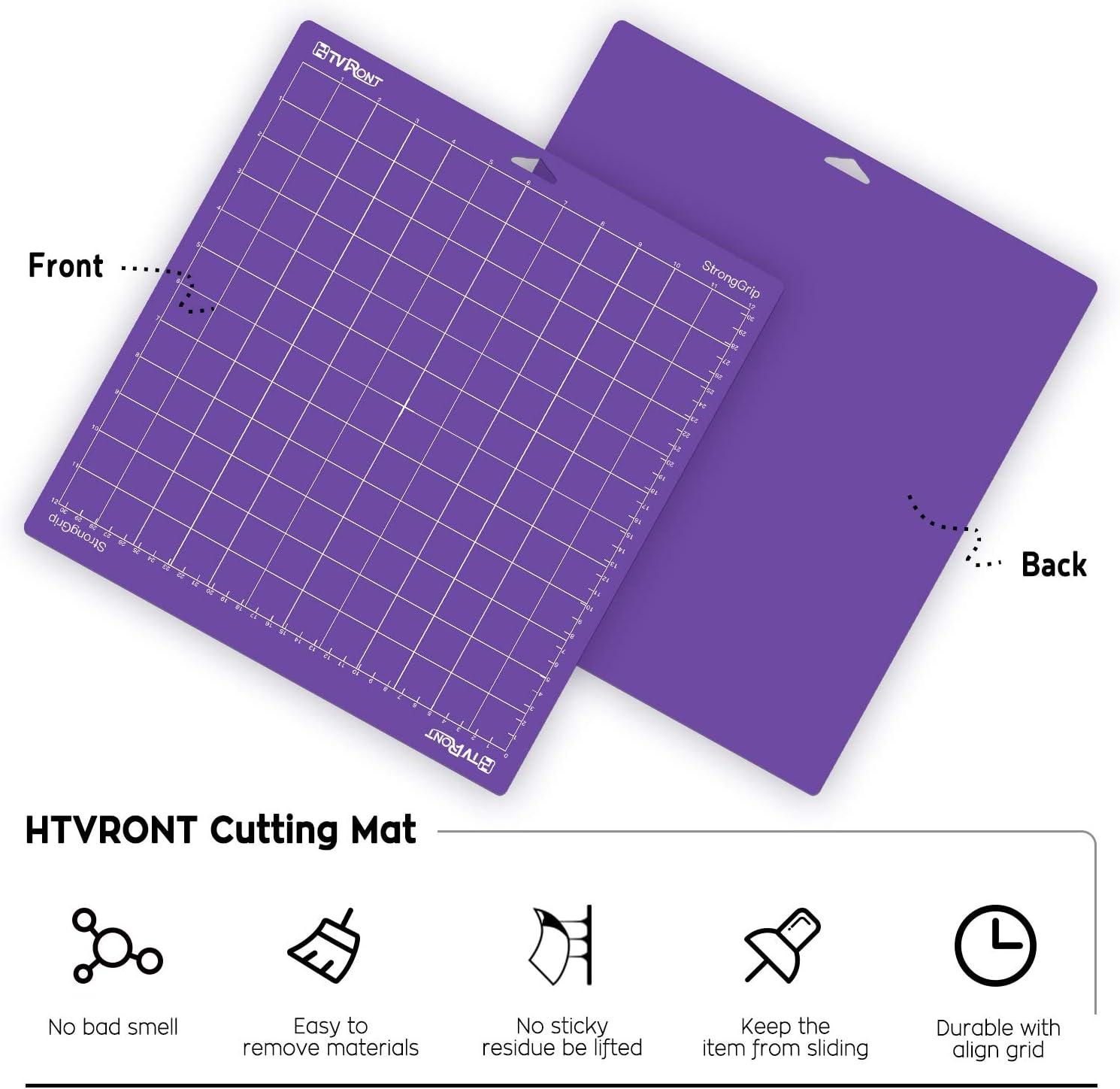 HTVRONT 3 Pack 12" x 12" Standard Grip Cutting Mat for HTVRONT Explore Air 2/Air/One/Maker