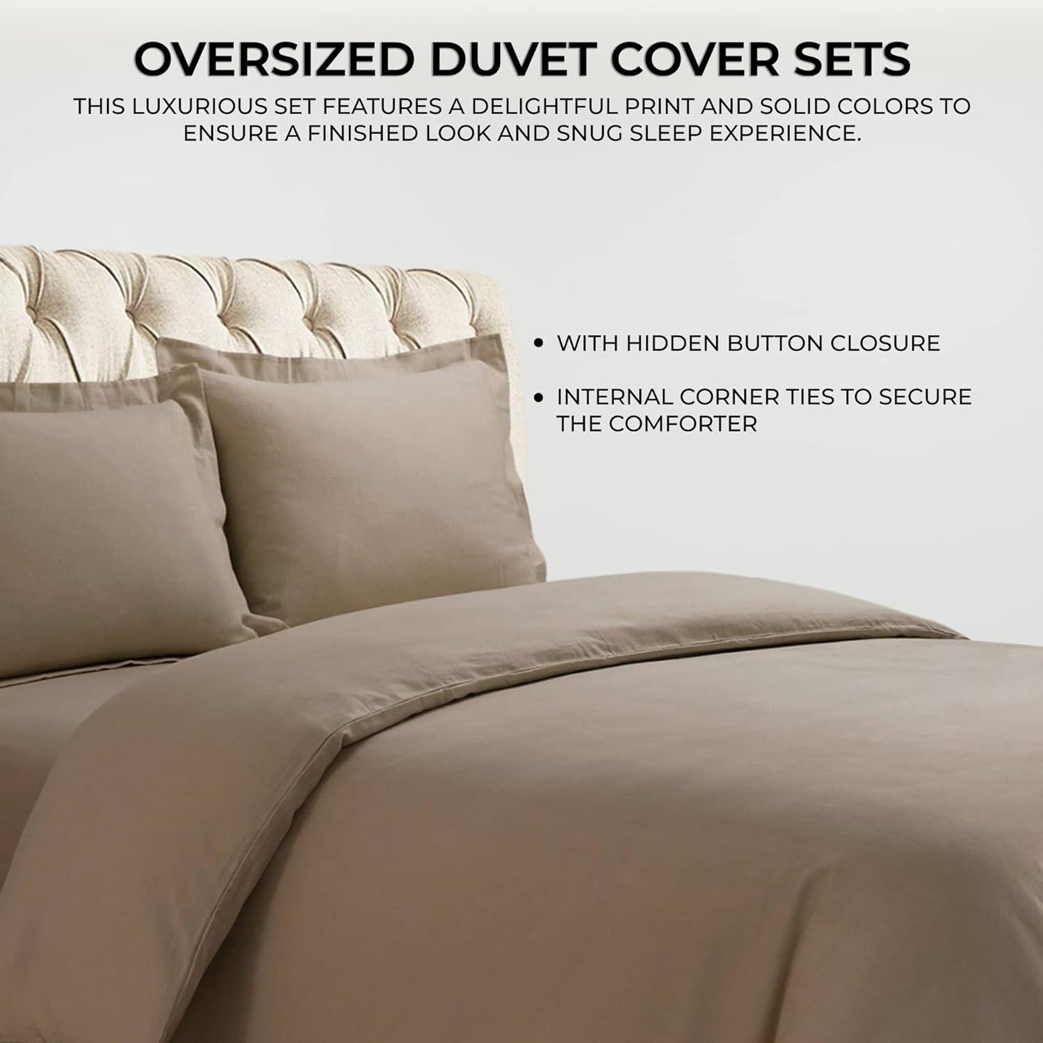 Azores Home Azores Solid Or Printed Flannel Duvets Flannel Duvet Cover Set