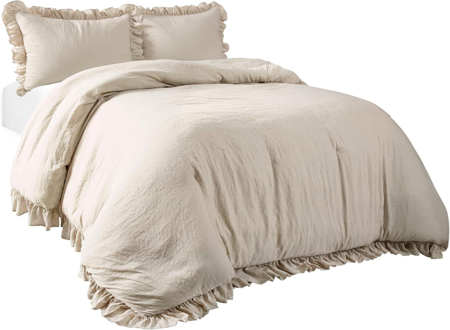 Lush Decor Reyna Microfiber 3 Piece Comforter Set