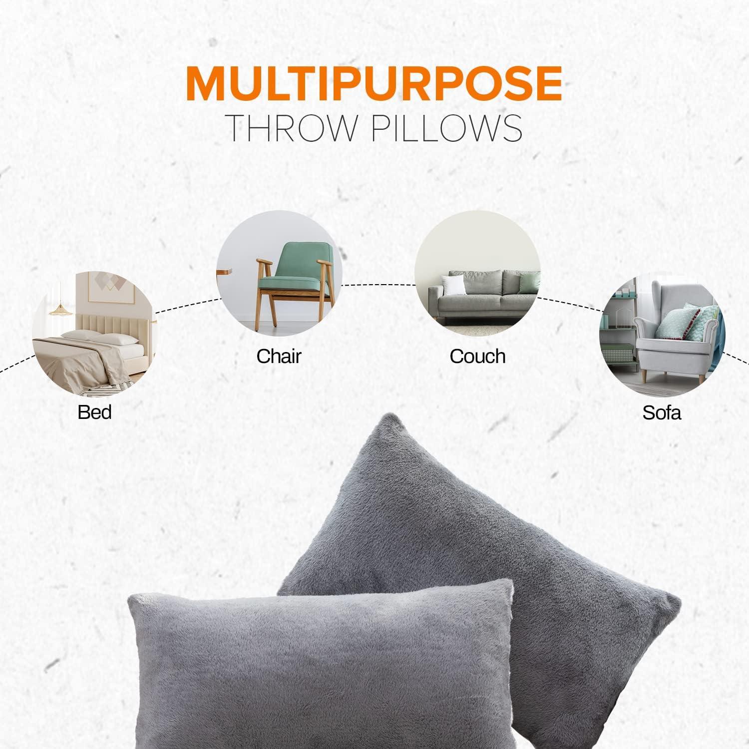 Reversible Throw Pillow