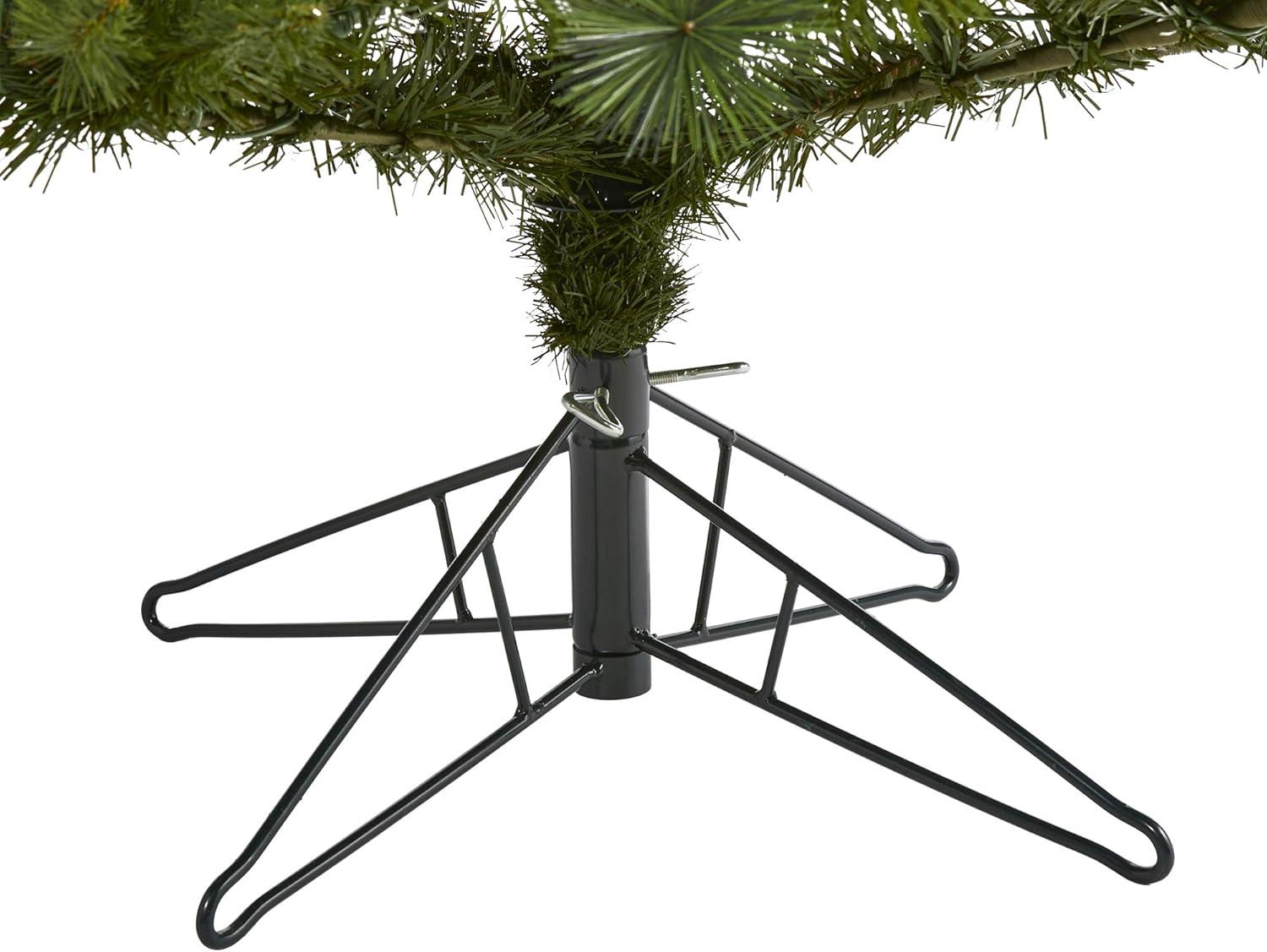 Nearly Natural 6' Mount Hood Spruce Prelit Artificial Christmas Tree