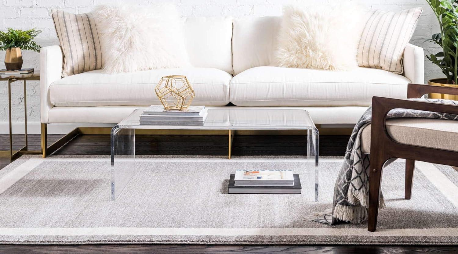 Del Mar Maria Gray 5' 0 x 8' 0 Area Rug