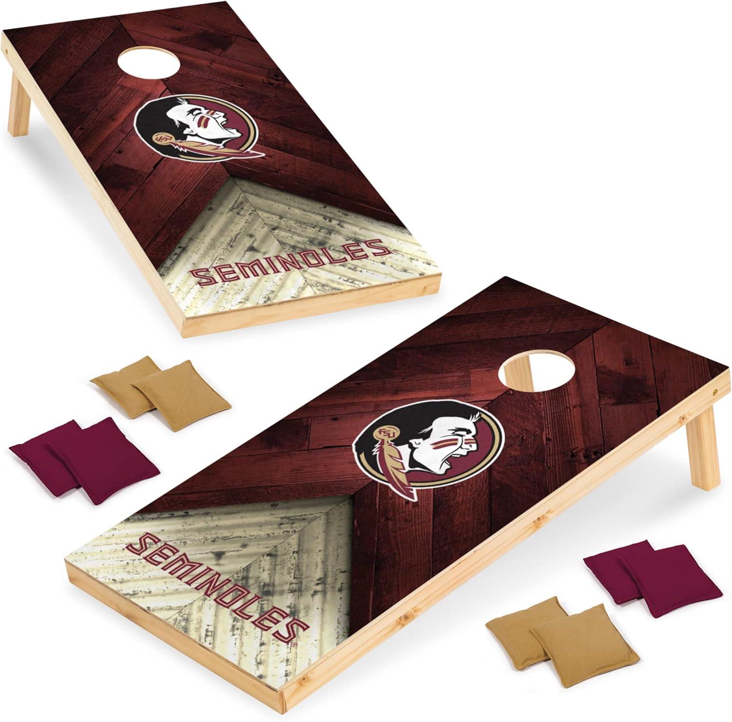 NCAA Florida State Seminoles 2'x4' Wood Cornhole Set