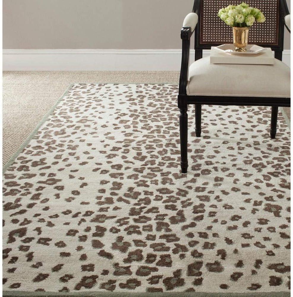 Hand-Tufted Wool-Blend Rectangular Kalahari Grassland Rug