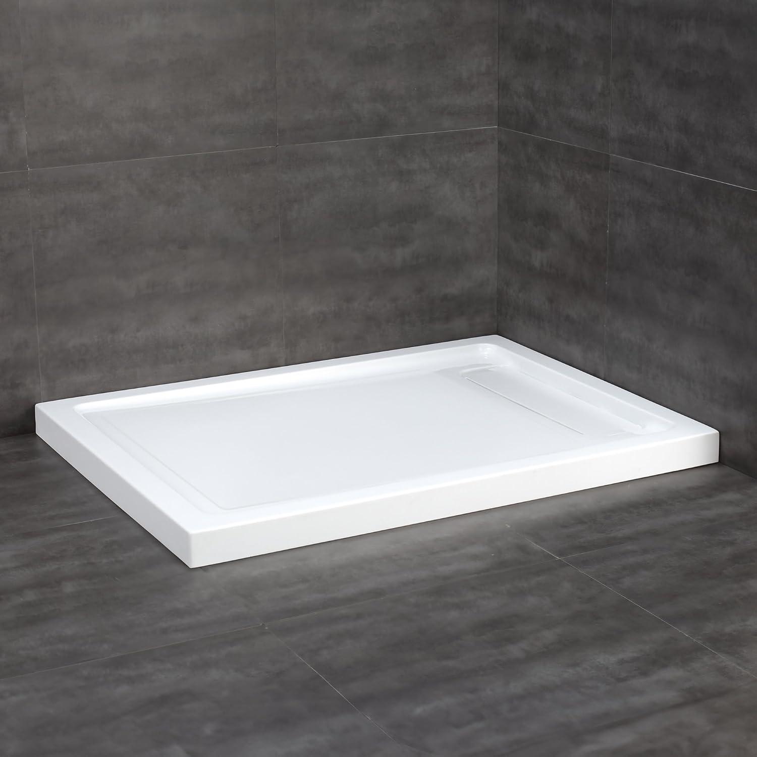 OVE Decors Bel Soft Close 2-Piece 32" x 48" x 81" Base/Door Rectangular Alcove Shower Kit