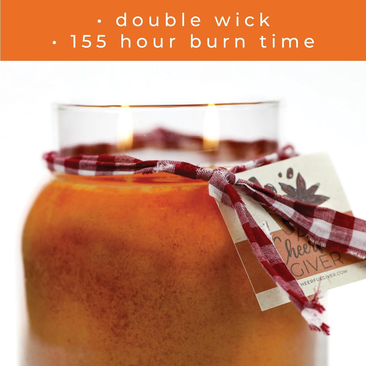 34oz Papa Jar Candle-Orange Cinnamon Clove