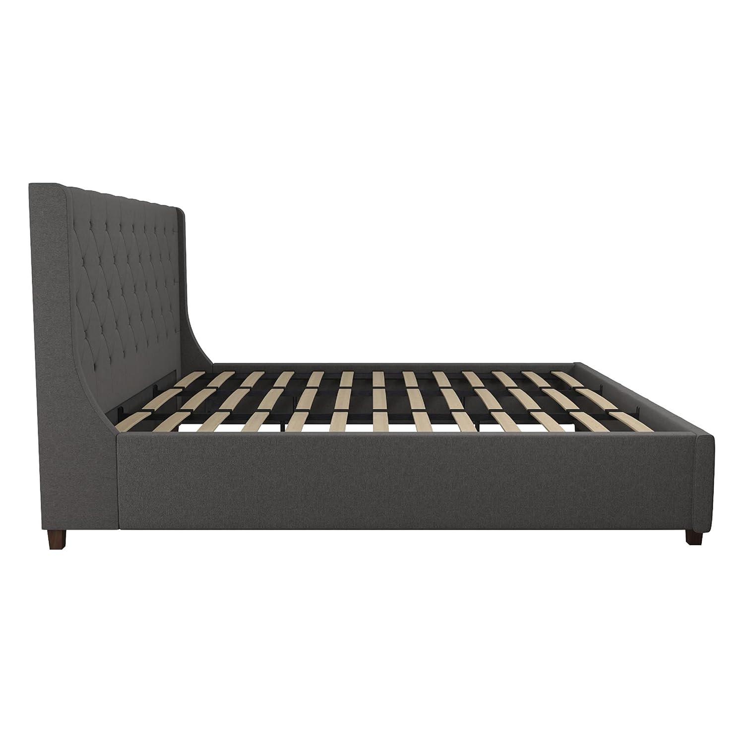 CosmoLiving by Cosmopolitan Mercer Tufted Upholstered Platform Bed