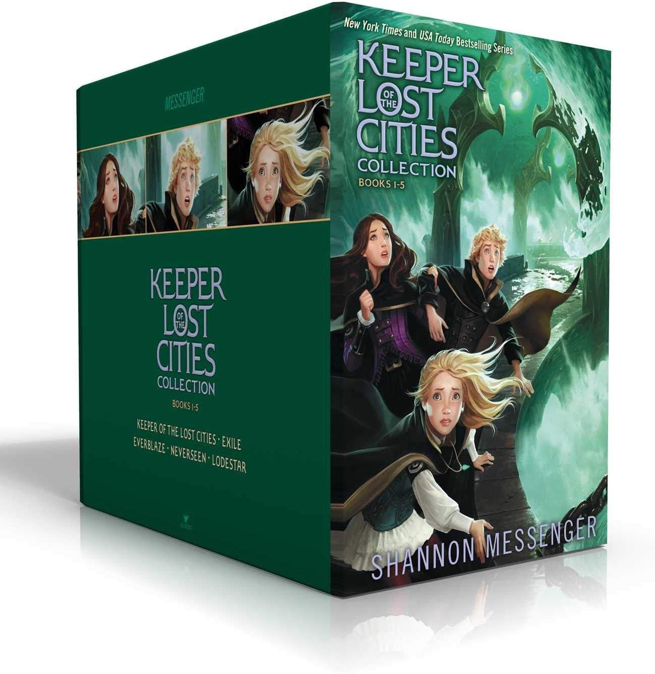 Keeper of the Lost Cities Collection Books 1-5 (Boxed Set) - by  Shannon Messenger (Paperback)