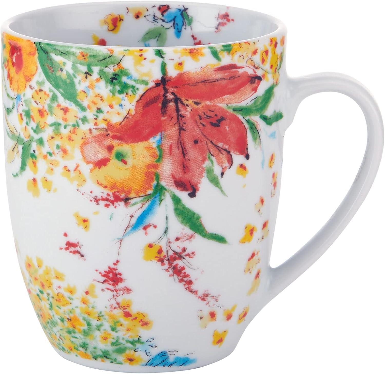 Fitz and Floyd Fitz and Floyd Garden Delight 32-Piece Porcelain Dinnerware Set, Service for 8