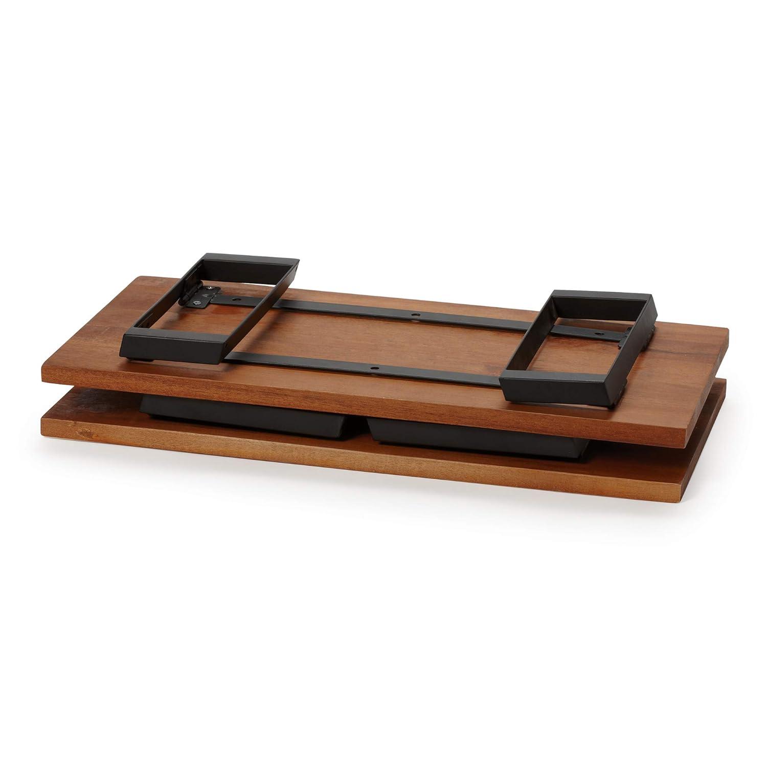 G.E.T. G.E.T. Walnut Wood Display Riser Buffet Accessory