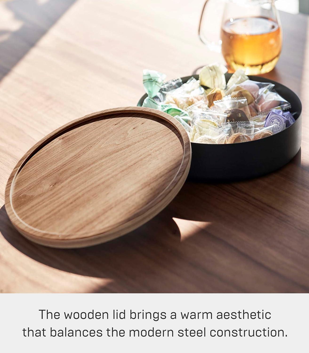 Yamazaki Home Rin Metal Storage Bin