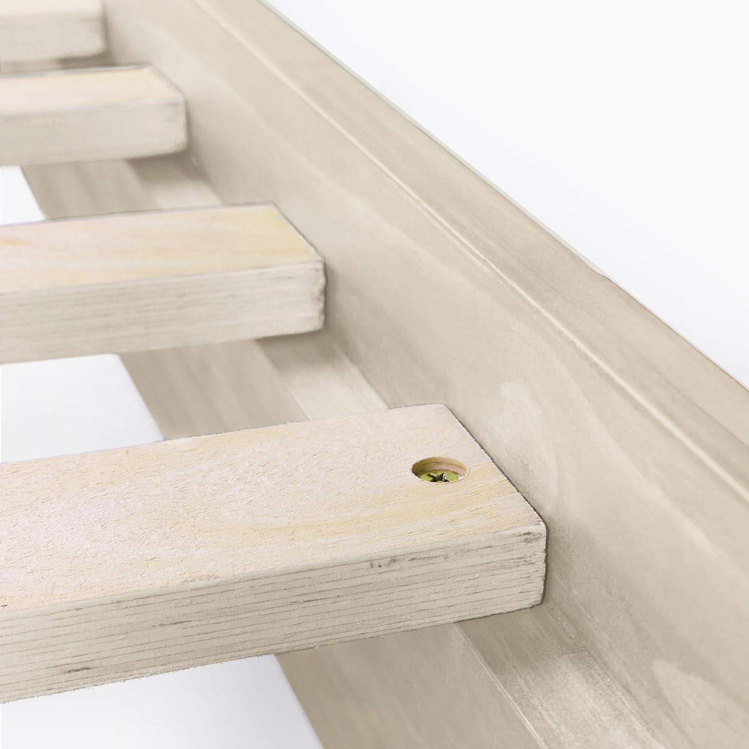 Dedrie Solid Wood Bed