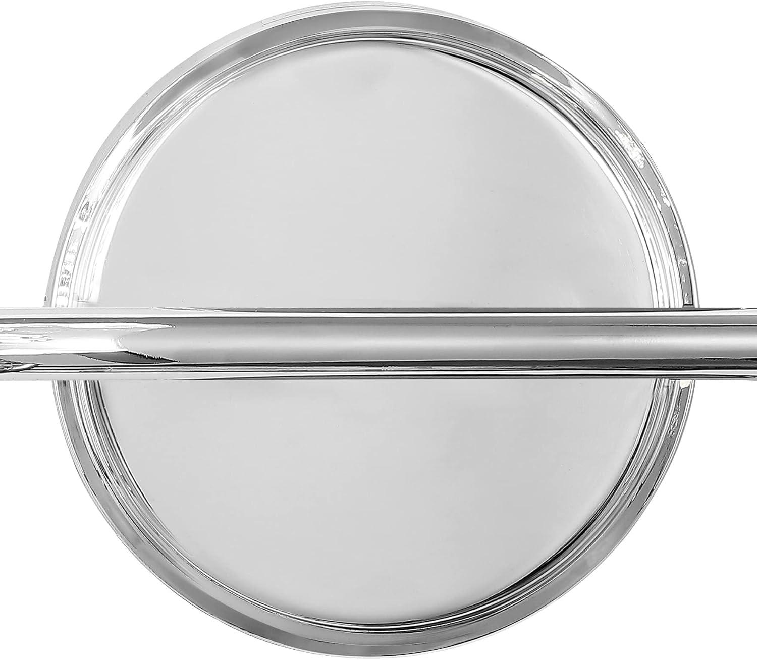 Bolha 10.75" Chrome Minimalist Bubble LED Vanity Light