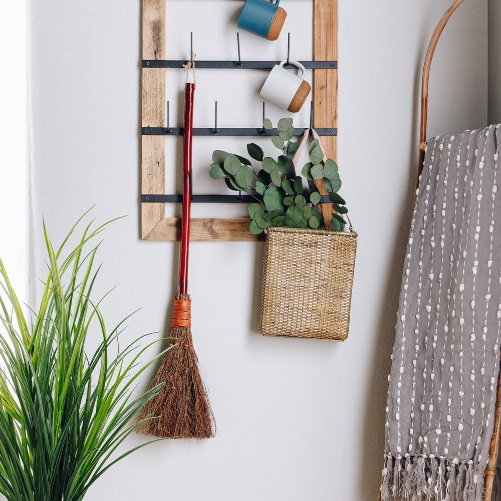 36 in. Classic Cinnamon Bamboo Handle Scented Broom (2-Pack)